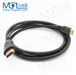 Cable de cobre puro para cámara de TV, Mini HDMI a HDMI estándar HDTV de 1,8 M, Cable HDMI de alta velocidad - Product Image 3