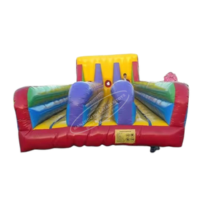 <span class=keywords><strong>3</strong></span> làn đường hấp dẫn <span class=keywords><strong>Inflatable</strong></span> <span class=keywords><strong>Bungee</strong></span> chạy vui trò chơi thể thao cho người lớn - Product Image 4