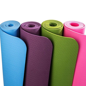 XINGYUN tapis de Yoga en TPE de haute qualité 6mm d'épaisseur 183cm de longueur Double face antidérapant étanche résistant aux taches usine Logo personnalisé - Product Image 2