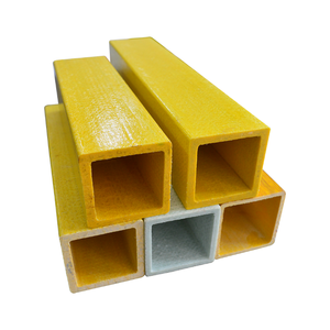 <span class=keywords><strong>Tube</strong></span> <span class=keywords><strong>rectangulaire</strong></span> en PRF (Polymère Renforcé de Fibres) pultrudé, léger, résistant à la corrosion, profil structurel pour support industriel - Product Image 2