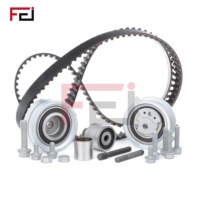 Kit de courroie de distribution neuf avec tendeur pour modèles de voitures Audi, Seat, Skoda, incluant K015648XS, 03L198119F, VKMA01269