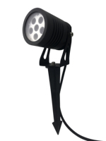 Lampe de jardin LED extérieure avec RGBW blanc chaud, garantie de 3 ans et options de température de couleur multiples