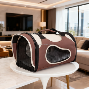 Hãng Hàng Không Đã Được Phê Duyệt Xách Tay Đóng Mở Dây Kéo Gấp Thể Thao Lưới Du Lịch Nhiều Màu Sang Trọng Mềm Pet Dog Mèo Tàu Sân Bay Tote - Product Image 4