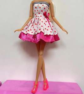 Moda 11,5 pulgadas 1/6 venta 30 cm BB muñeca ropa tutú vestido para BB, PP y Fr <span class=keywords><strong>muñecas</strong></span> - Product Image 4