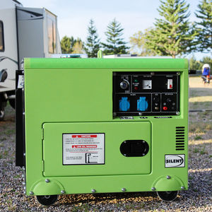 Generador Diésel Súper Silencioso de 10KW con ATS, Control Remoto, Bastidor Abierto, 230V, Gran Oferta, Insonorizado, Fabricante Chino - 10KVA/20KVA/16KVA - Product Image 1