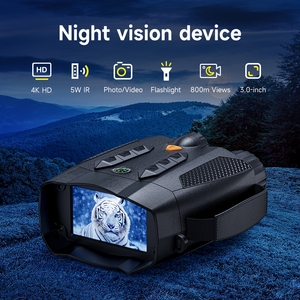 Binocolo Portatile HD a Infrarossi con Schermo da 3.0" 1080P Zoom 10x Visione Notturna 800m per Osservazione Caccia di Cinghiali, Cervi e Animali Selvatici - Product Image 2