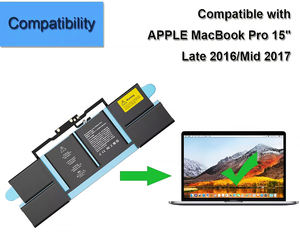 <span class=keywords><strong>Batterie</strong></span> de <span class=keywords><strong>remplacement</strong></span> pour ordinateur portable <span class=keywords><strong>MacBook</strong></span> <span class=keywords><strong>Pro</strong></span> 15 pouces A1707 A1820 fin <span class=keywords><strong>2016</strong></span> mi-2017 EMC 3072 3162 Batteries numériques au lithium polymère - Product Image 6