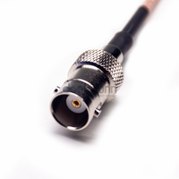Câble coaxial RF RG316 50 Ohm BNC mâle vers femelle droit pour antenne WiFi, longueur personnalisée