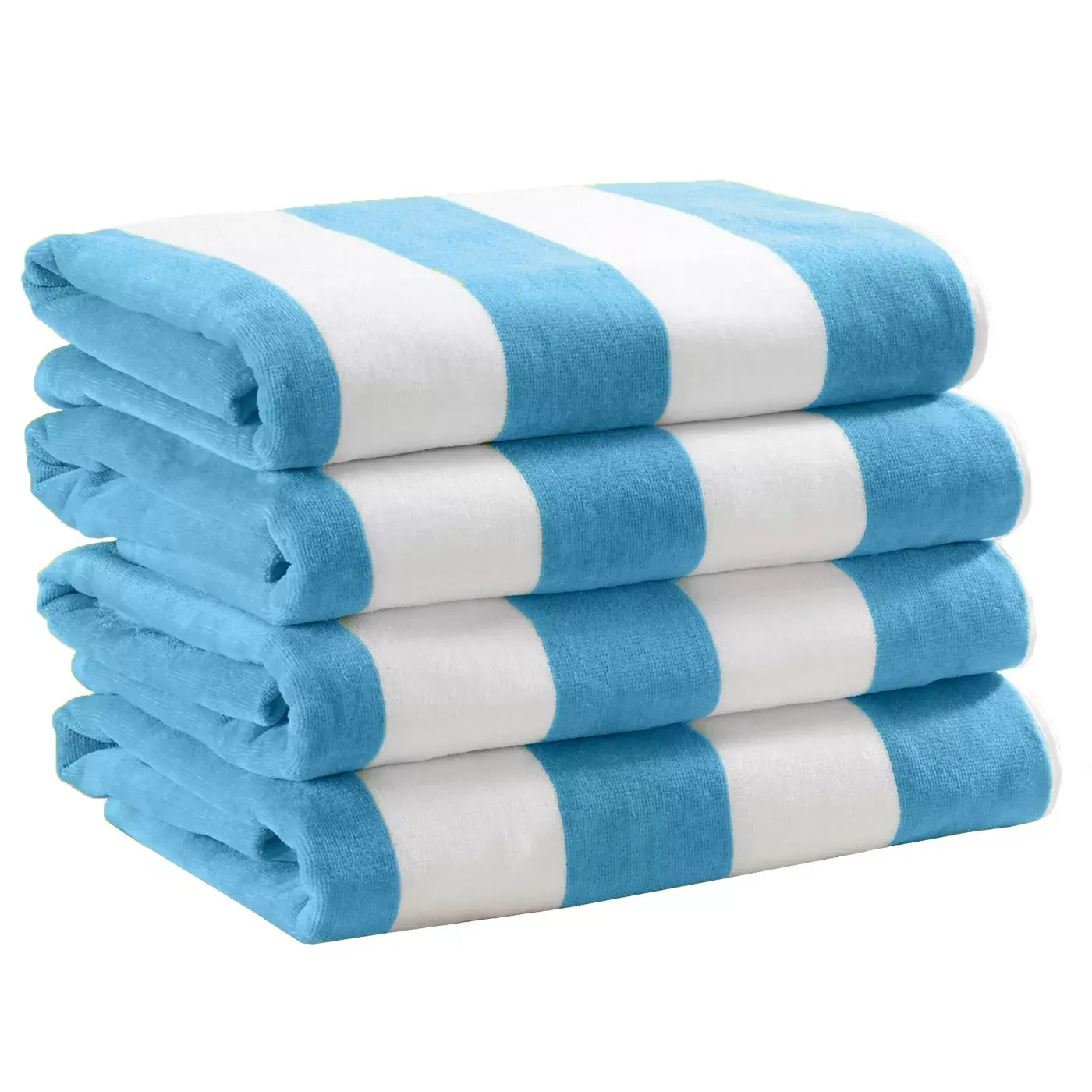 Trang Chủ Lâu Dài Thiết Kế Sọc Cabana Truyền Thống Khăn Tắm Biển 100% Khăn Cotton Chính Hãng