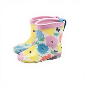 Zapatos de Lluvia Impermeables para Bebés, Niños y Niñas, Antideslizantes, Transparentes, de PVC, con Forro de Algodón, para Verano y Otoño - Product Image 2
