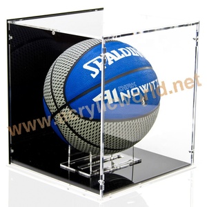 Boîte de présentation de ballons de basket en acrylique personnalisée, vitrine transparente pour objets sportifs de collection - Product Image 6