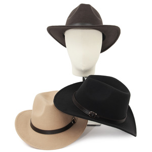 Sombrero de <span class=keywords><strong>Vaquero</strong></span> Occidental, Diseño Único y Retro, Estilo Británico, Sombreros de Sol Modernos al por Mayor - Product Image 2