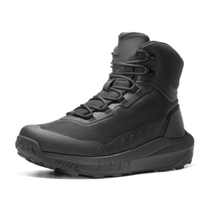 Bottes tactiques montantes en mesh respirant DF022 AS33 noires pour hommes, idéales pour la randonnée en extérieur toute saison - Product Image 2