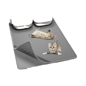 Waterproof Eco-friendly Plastic Square Dog Lick <b>Mats</b> with Suction Cups Hand Wash Easy to Clean Slow Feeder for Pups & Owners - Product Image 4