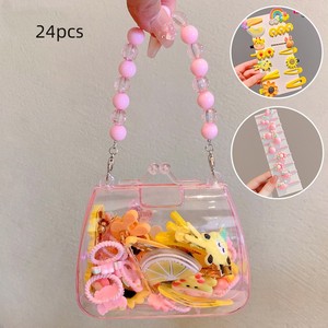 Juego de 24 Accesorios para el Cabello para Niñas, Pinzas para el Cabello de Princesa, Accesorios para el Cabello de Niñas, Pinzas para el Cabello con Dibujos Animados, Lindas Horquillas para el Cabello con Bolso - Product Image 6