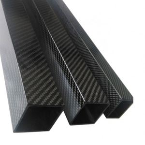 Surtido de Tubos Cuadrados de Fieltro de Carbono 3K, 5mm de Espesor, Alta Resistencia, para Soportes Industriales, Estructuras de Drones y Proyectos DIY - Product Image 6