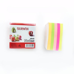 High Quality 400 Sheets Self-Adhesive <b>Memo</b> <b>Pad</b> Custom Colorful Paper Note <b>Pad</b> for School Stationery Supplies - Product Image 1