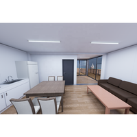 Estructura de Acero para Construcción Ligera, Garaje Móvil, Casa Prefabricada de Bajo Costo, Almacén de Almacenamiento Agrícola