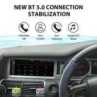 Écran IPS ZWNAV 10,25 pouces pour Audi Q7 2010-2015, WIFI Carplay, lecteur DVD 8 cœurs, radio multimédia, navigation GPS, Android 14