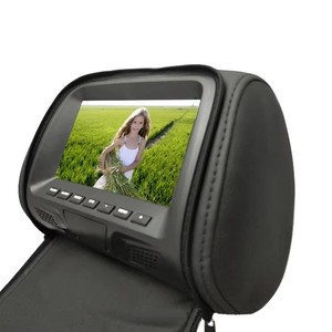Moniteur d'appuie-tête de voiture 7 pouces 1080P HD avec lecteur multimédia intégré Android/iOS pour passagers arrière - Product Image 6