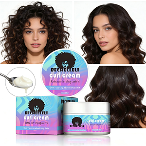 Crème capillaire nourrissante et lissante à base de plantes en gros OEM, produits de soin pour perruques, crème <span class=keywords><strong>gel</strong></span> pour boucles de perruque, label privé - Product Image 1