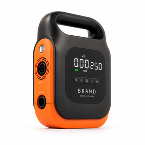 Pompe à air portable rechargeable pour SUP, double fonction gonflage/dégonflage, <span class=keywords><strong>compresseur</strong></span> d'air numérique 2,5 bars, gonfleur pour <span class=keywords><strong>paddle</strong></span> board et bateau gonflable - Product Image 1