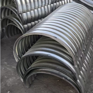 Tuyau de drainage en acier galvanisé ondulé sur mesure de 2, <span class=keywords><strong>18</strong></span>, 48, <span class=keywords><strong>36</strong></span> pouces, conception ondulée double couche - Product Image 4