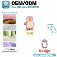 Pingüino de Peluche Personalizado 2026, Fabricante, Logotipo Personalizado, Pingüino Bebé Gordo y Suave, Juguete de Huevo de Pingüino, Juguete de Pingüino Inflable, CPC CE ODM OEM