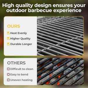 Griglia a Gas Propano <span class=keywords><strong>BBO</strong></span> con Bruciatore Laterale, Coperchio Superiore in Acciaio Inox, Ruote e Ripiani Laterali - Carrello da Campeggio - Product Image 4