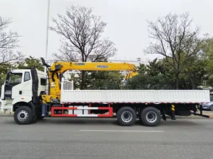 Chine FAW : Grues hydrauliques montées sur camion neuves et <span class=keywords><strong>d</strong></span>'occasion, grues <span class=keywords><strong>de</strong></span> camion plateau basse capacité lourde avec <span class=keywords><strong>remorquage</strong></span> X-cmg - Product Image 1
