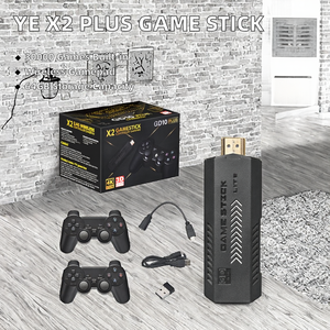 YE X2 cộng với trò chơi thanh GD10 cộng với nâng cấp chất lượng cao thẻ TF Đóng gói hộp 64GB 30000 Video Trò chơi giao diện điều khiển AAA pin 2.4G <span class=keywords><strong>Gamepad</strong></span> - Product Image 3