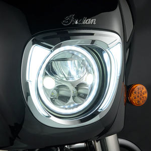 Nuevo anillo embellecedor de bisel de Faro de motocicleta con señal de giro ámbar para INDIAN CHIEFTAIN Dark Horse Icon Elite Limited Classic - Product Image 3