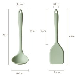 Cucchiaio per Insalata in Silicone Antiaderente di Alta Qualità Design Ergonomico per Cucina e Pasticceria Vendita Online - Product Image 5