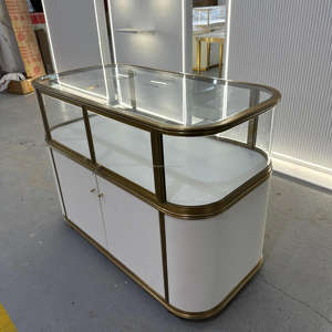 ジュエリー時計展示ショーケースキャビネットキオスク透明ガラスLED照明博物館展示小売店ショッピングモール - Product Image 2