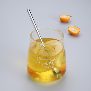 Cuillère à mélanger à long manche en acier inoxydable 304, bâtonnet à café/miel, pour desserts/glaces/gouttes d'eau - Product Image 4