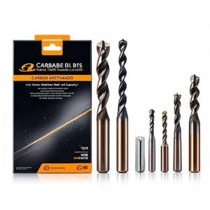 Foret en carbure revêtu de Nano TiAlN 5xD pour l'acier inoxydable et les superalliages - Product Image 2