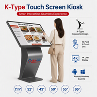 KEINONE - Quiosco de Autoservicio Tipo K de 21.5, 32 y 43 Pulgadas con Sistema Android y Pantalla Táctil Interactiva para Cine y Restaurantes