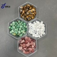 Vente en gros usine à bas prix – Particules d'agate naturelle de marque ZF de qualité supérieure, multicolores, en dioxyde de silicium poli, 3-8 mm, pour aquarium domestique