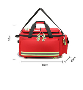 Zaino Trolley rimovibile kit di pronto soccorso di sopravvivenza Trolley per cure mediche pronto soccorso per pronto soccorso medico - Product Image 6