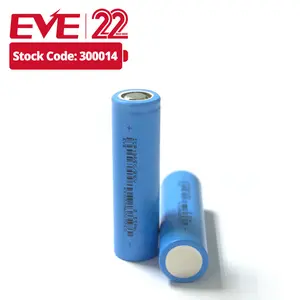 EVE 18650 3.6V 2550mAh סוללת ליתיום יון נטענת עבור אופניים חשמליים קטנועים עם סוג אחסון ביתי