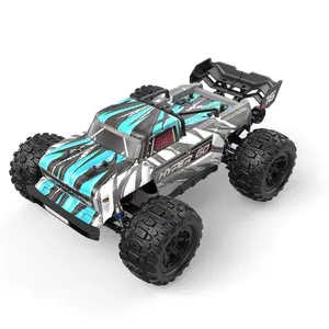 HOSHI mobil RC kontrol jarak jauh, MJX H16P Hyper Go asli, 2.4Ghz 1/16 4WD 8km/jam, Remote Control kecepatan tinggi dengan truk Monster RC GPS