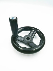 Accesorio para Torno y Fresadora, Volante de Bakelite de Plástico Sólido Corrugado con Mango Cómodo - Product Image 2