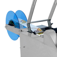 Étiqueteuse semi-automatique pour flacons ronds de liquides oraux, bouteilles rondes en plastique, étiquetage adhésif