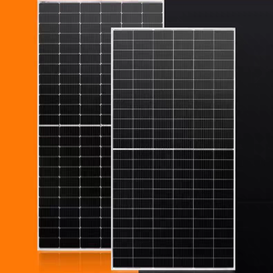 แผงโซลาร์เซลล์ bipv 635W แบบ N-Type สำหรับเทคโนโลยีการออกแบบสองหน้าประสิทธิภาพ22.7% ขนาดเซลล์182มม. สำหรับอาคารสมัยใหม่ - Product Image 4