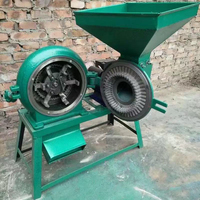 Vente chaude de machines électriques pour l'Afrique, moteur à essence, moulin à riz, haricots, maïs, broyeur à haute efficacité, machine de traitement des aliments