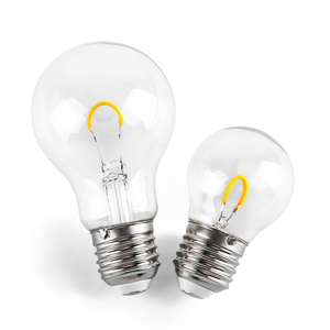 A19 bóng đèn dây tóc <span class=keywords><strong>U</strong></span> hình dạng dẫn ánh sáng 2700K 3000K cho phòng ngủ phòng khách ánh sáng bóng đèn - Product Image 5