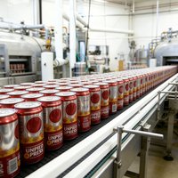 Machine de remplissage et de sertissage de canettes en aluminium pour boissons gazeuses au CO2, équipement de production et d'emballage haute vitesse