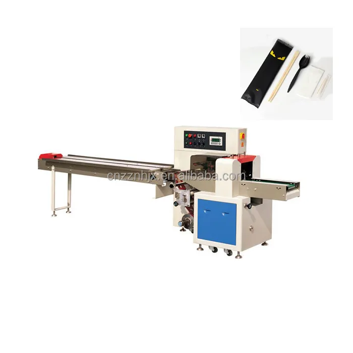 Commercial use chopstick spoon box packaging machine