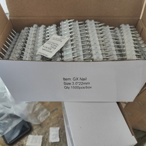 Nhà Máy bán hàng trực tiếp 19 20 22 25 mét thép kẽm đối chiếu chụp bê tông khí móng tay cho <span class=keywords><strong>Hilti</strong></span> gx120 GX3 buộc công cụ súng - Product Image 5