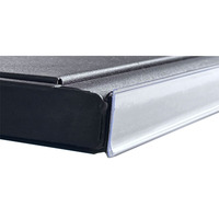 Usine personnalisé en gros magnétique plat bande de données étagère porte-étiquette plastique Pvc bandes de bordure extrusion pour étagère de supermarché